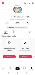 Tiktok 88 followers