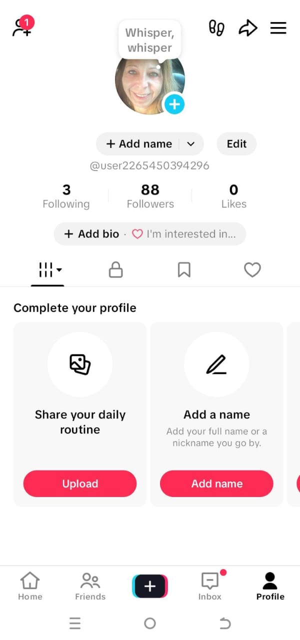 Tiktok 88 followers