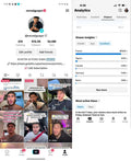 USA tiktok 476k followers high quality