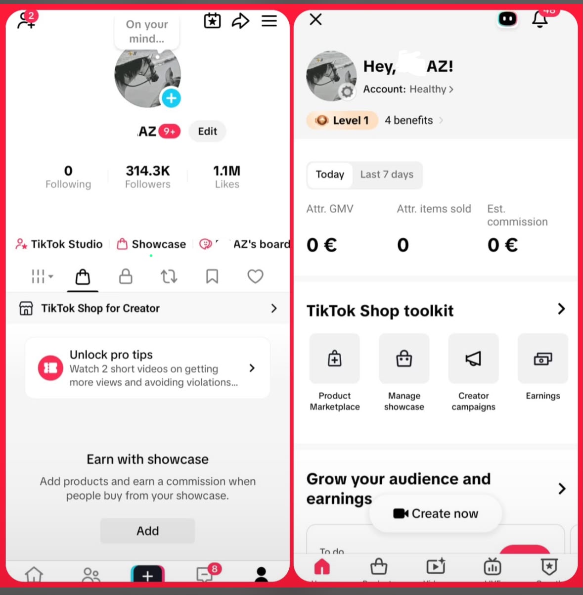 High quality tiktok with 314k followers