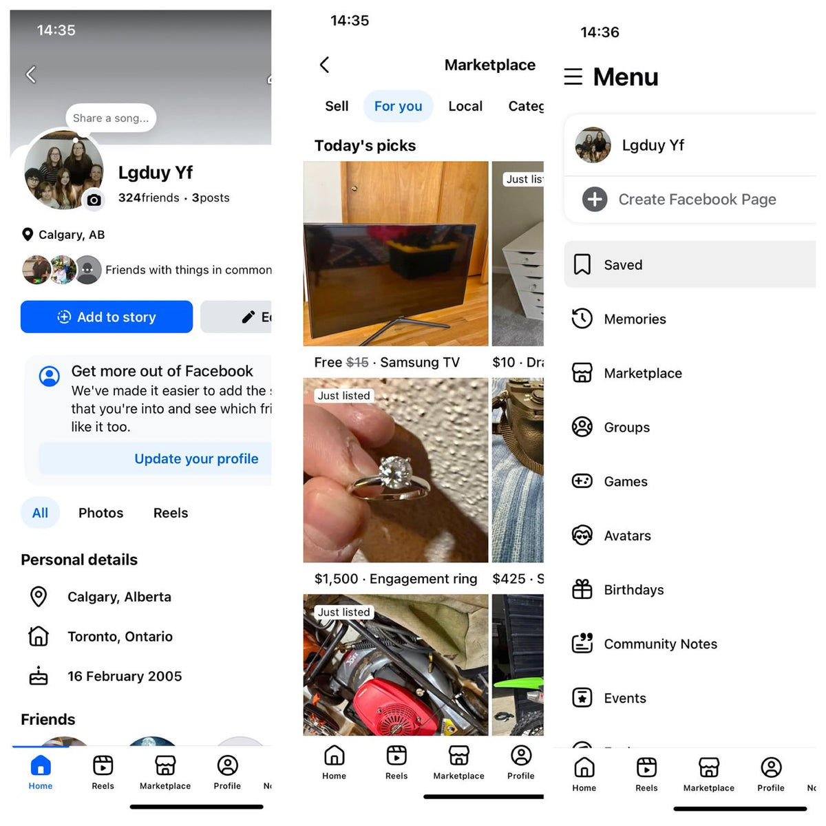 USA Facebook good profile