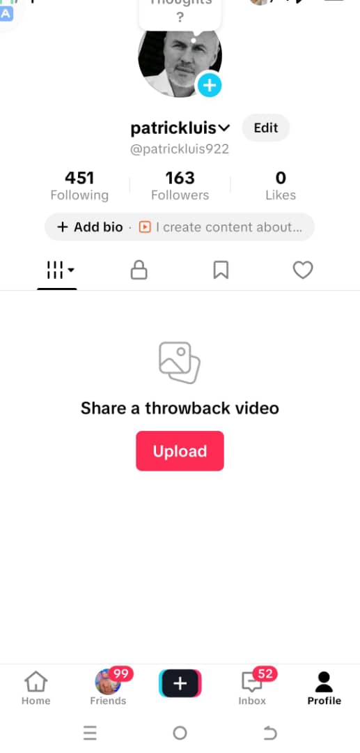 Tiktok 163 followers
