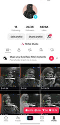 India tiktok 24k followers high quality