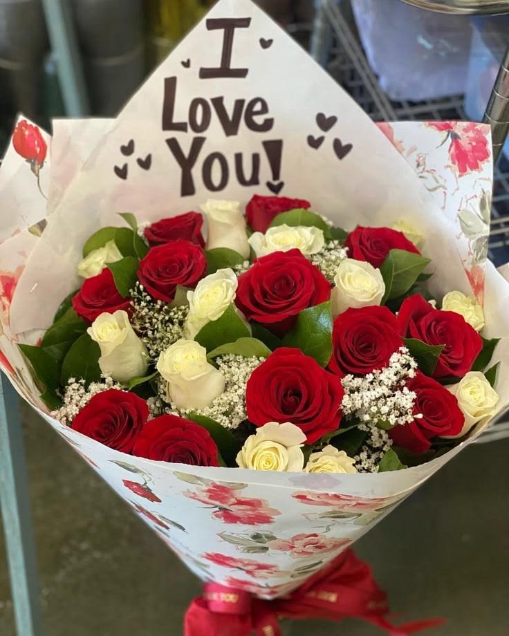 Beautiful flowers for girlfriend